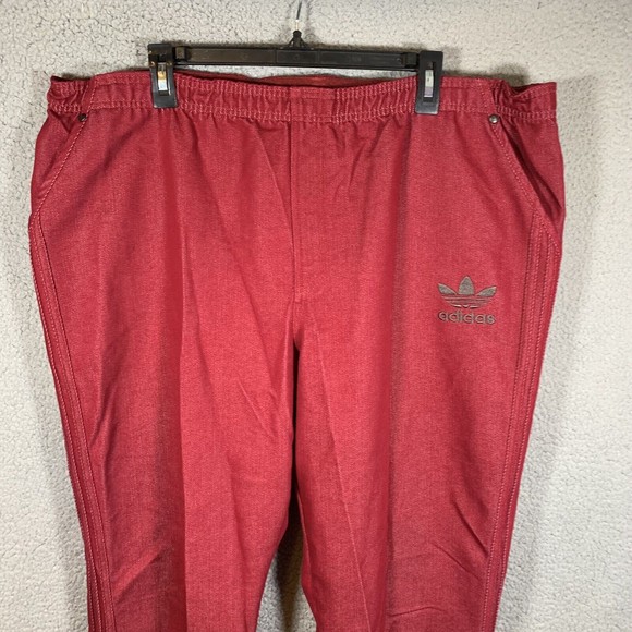 Adidas ORIGINALS DENIM Track Pant STREETWISE Sweat firebird Mens Size 2XL EUC - Picture 2 of 8